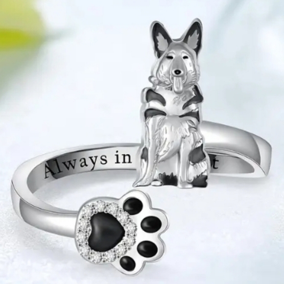 Samson's "Always in my Heart" Adjustable Ring. - Picture 3 of 3